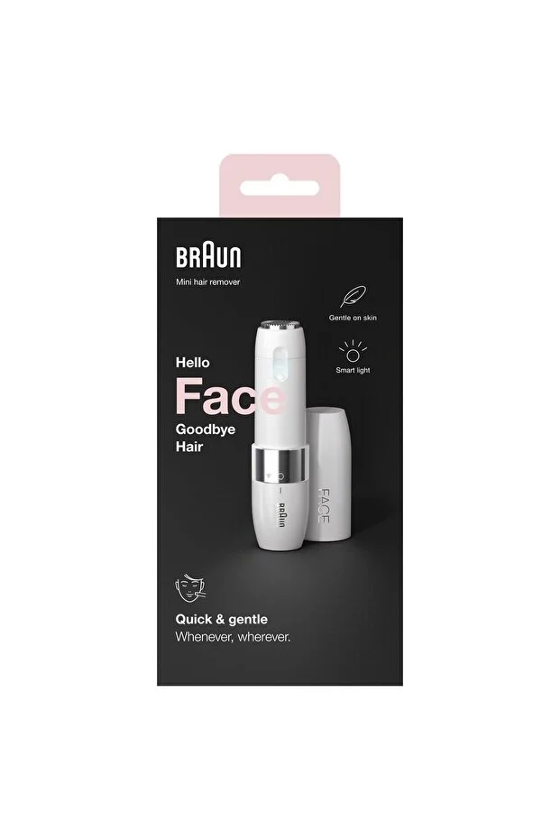 Braun Fs1000 Mini Tüy Alma Makinesi Pil Ve Temizleme Fırçası, Seyahat Boy, Kablosuz Kullanım